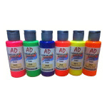AD- ACRILICO X   60 ML. FLUO 265 ROJO