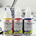 AD- TINTA CHINA AD X 24 ML  080 ROJO