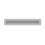 EQ- BAJO RELIEVE PUNTILLAS CHICAS 30.5x3.2cm COD 200