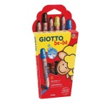 GIOTTO-DIDO- LAPIZ GIOTTO BEBE X  6 COLORES CORTO 0104