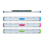 KEYROAD- REGLA ALUMINIO 30 CM BLIST (CAJA X 24 BL)