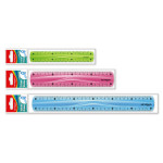 KEYROAD- REGLA FLEXIBLE DE 15cm (CAJA x48)