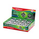 KEYROAD- SACAPUNTA METALICO 2 ORIFICIOS CAJA X 24