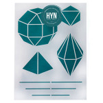 HYN- STENCIL ARTISTICO SERIE B 20 X 30 STB072
