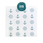 HYN- STENCIL ARTISTICO SERIE E 20 X 20 STE008