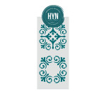 HYN- STENCIL ARTISTICO SERIE J 11 X 25 STJ010