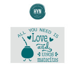HYN- STENCIL DECORATIVOS ARTISTICOS SERIE DECO HOGAR STPF B 002