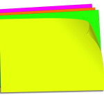 EL CAMINO- CARTULINA FLUO ESCOLAR 64 X 44 x 10hjs. NARANJA FLUO