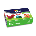 ALBA- PLASTILINA CAJA X  24 BARRAS COLORES SURTIDOS (998)