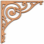 LASER DIX- DECO Y ARTESANIAS COD. 0116  06 ESQUINERO