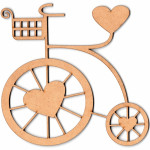 LASER DIX- DECO Y ARTESANIAS COD. 0314 30 BICICLETA