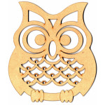 LASER DIX- DECO Y ARTESANIAS COD. 0075  6 BUHOS Y LECHUZAS