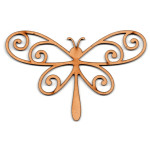 LASER DIX- DECO Y ARTESANIAS COD. 0196 30 MARIPOSAS