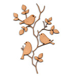 LASER DIX- DECO Y ARTESANIAS COD. 0213 10 PAJAROS